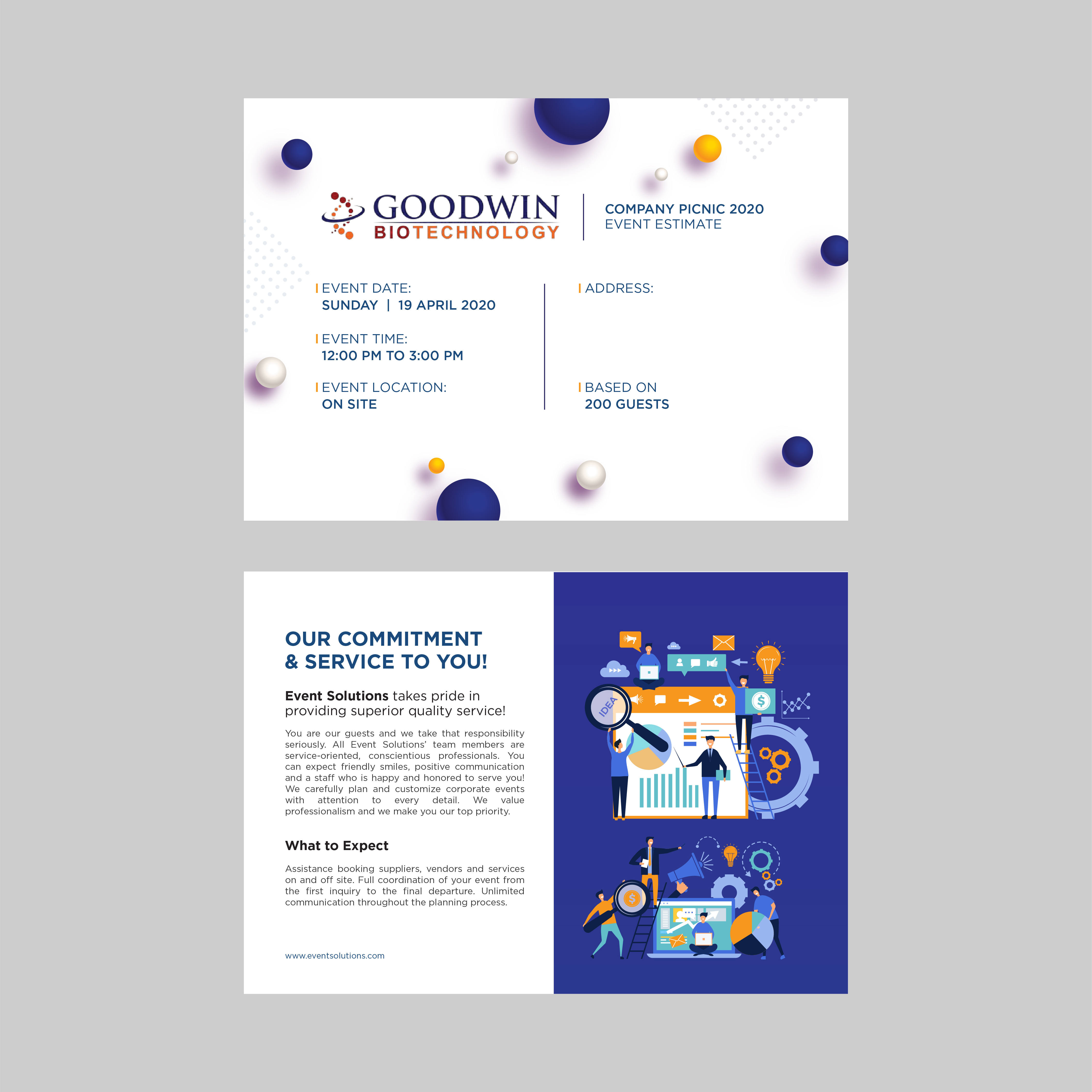 Graphic Design by Prabhu13 for Event Solutions | Design #23993745