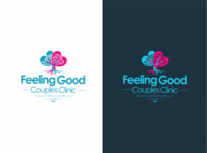 Feeling Good Together, The Couples Clinic | Logo Design by nikkiblue