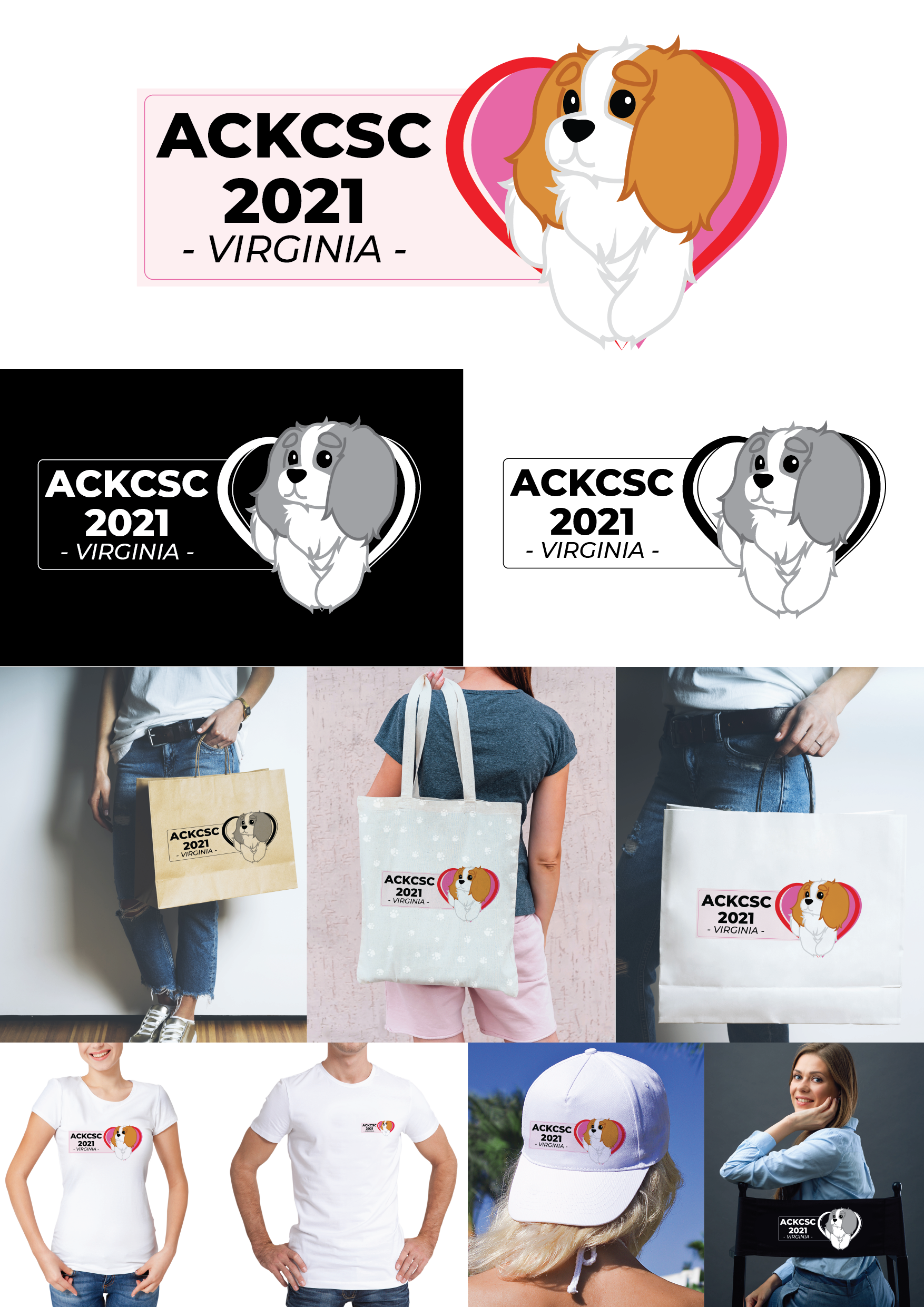 Design Graphique par OBUK Design pour American Cavalier King Charles Spaniel Club | Design #23983607
