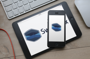 Swag Box (but does not have to include text) - can be just a graphic or logo | Logo Design by PinworksDesign