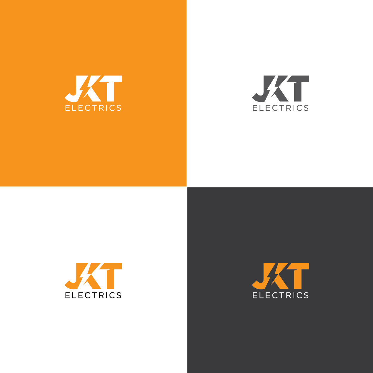 Logo Design by TerryBogard for JKT ELECTRICS  | Design #23958657
