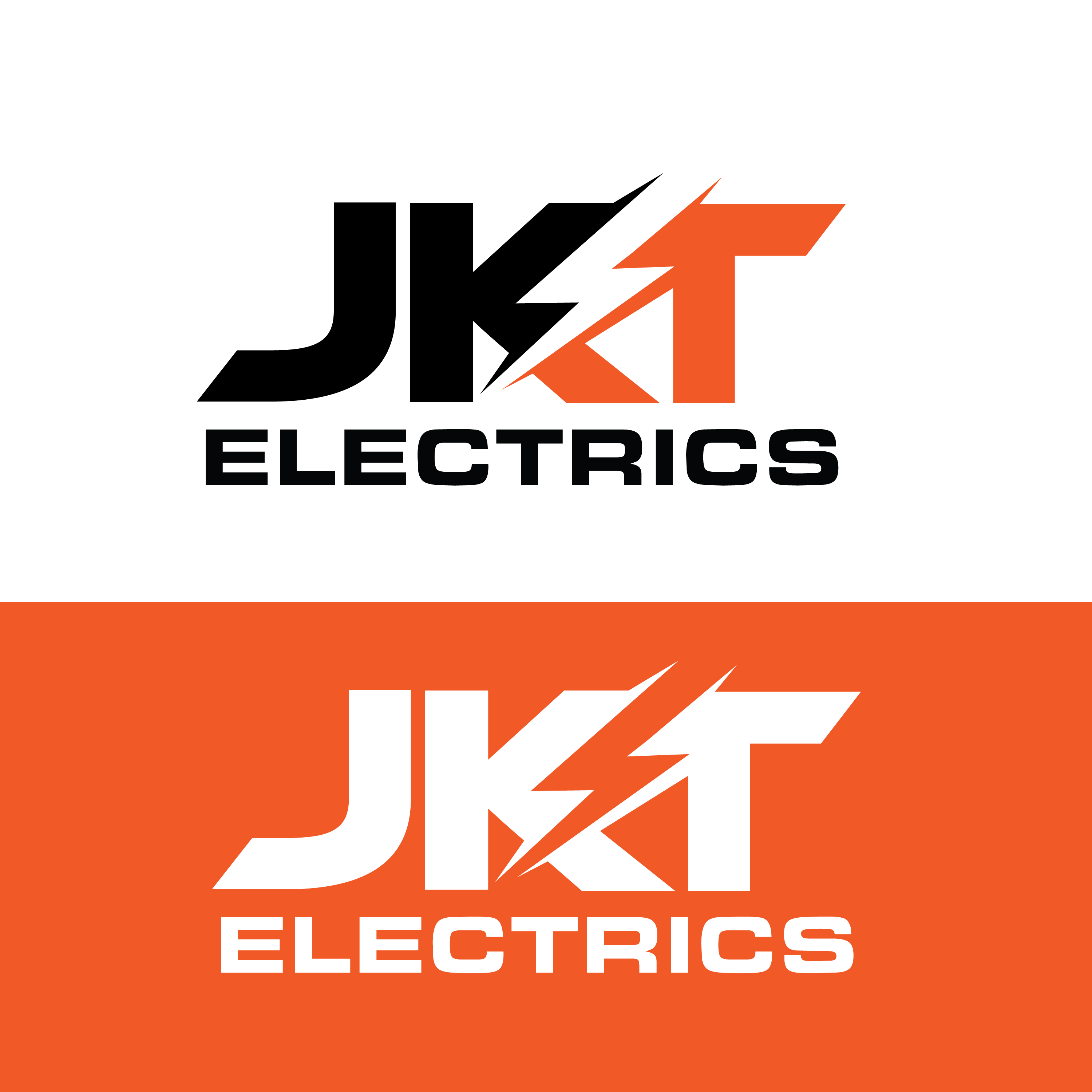 Logo Design by sherman for JKT ELECTRICS  | Design #23959210