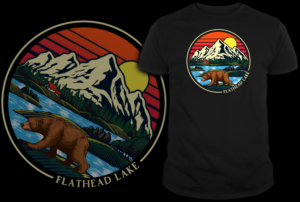 T-shirt Design by HUNG LEE