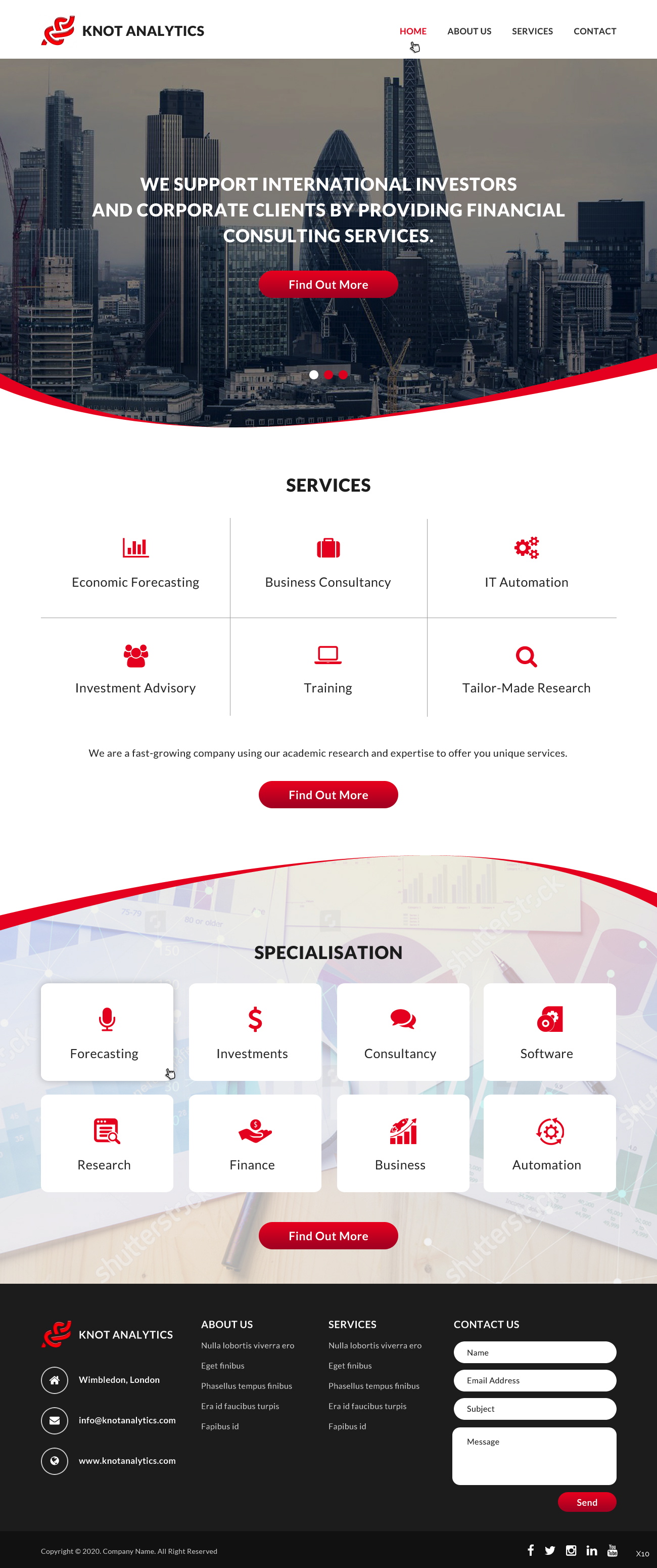 Web Design by pb for this project | Design #23968051