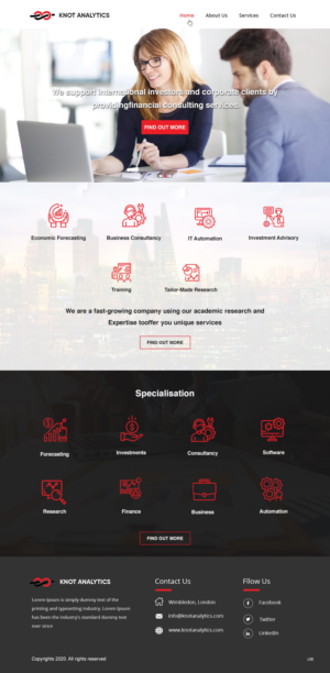 Web Design by pb for this project | Design: #23968052