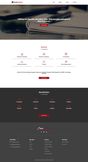 Web Design par Eliud Kiarie pour ce projet | Design : #23980425