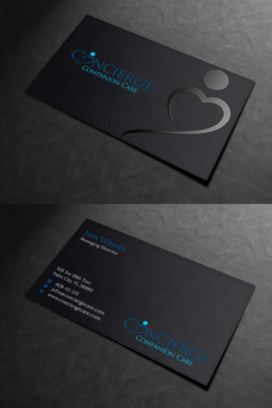 Business Card Design by INDIAN_Ashok for Concierge Companion Care | Design: #23963873