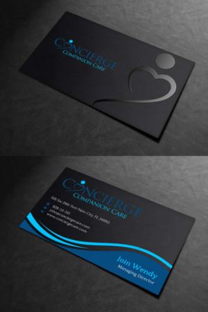 Business Card Design by INDIAN_Ashok for Concierge Companion Care | Design: #23963874
