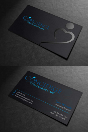 Business Card Design by INDIAN_Ashok for Concierge Companion Care | Design: #23963875