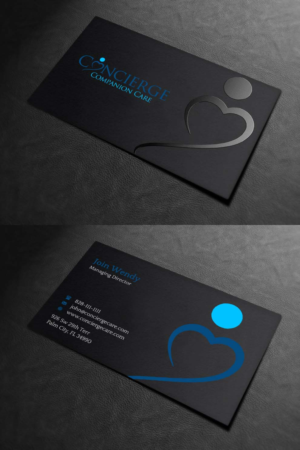 Business Card Design by INDIAN_Ashok for Concierge Companion Care | Design: #23963876