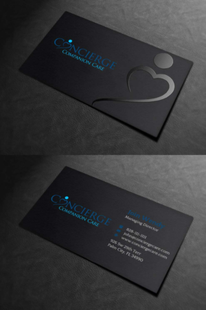 Business Card Design by INDIAN_Ashok for Concierge Companion Care | Design: #23963878