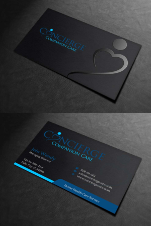 Business Card Design by INDIAN_Ashok for Concierge Companion Care | Design: #23963879