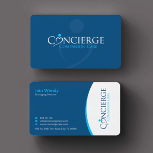 Business Card Design by INDIAN_Ashok for Concierge Companion Care | Design: #23963888