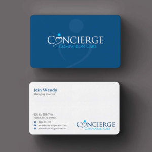 Business Card Design by INDIAN_Ashok for Concierge Companion Care | Design: #23963892