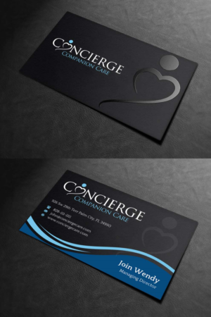 Visitenkarten-Design von INDIAN_Ashok für Concierge Companion Care | Design: #24009329