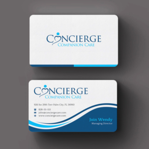 Business Card Design by INDIAN_Ashok for Concierge Companion Care | Design: #24069350