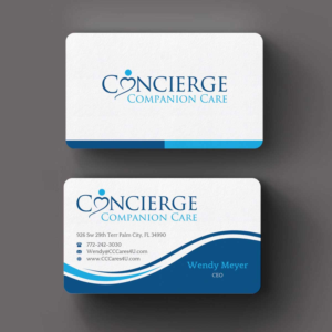 Business Card Design by INDIAN_Ashok for Concierge Companion Care | Design: #24255725