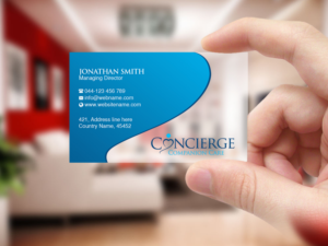 Visitenkarten-Design von Creations Box 2015 für Concierge Companion Care | Design: #23964709