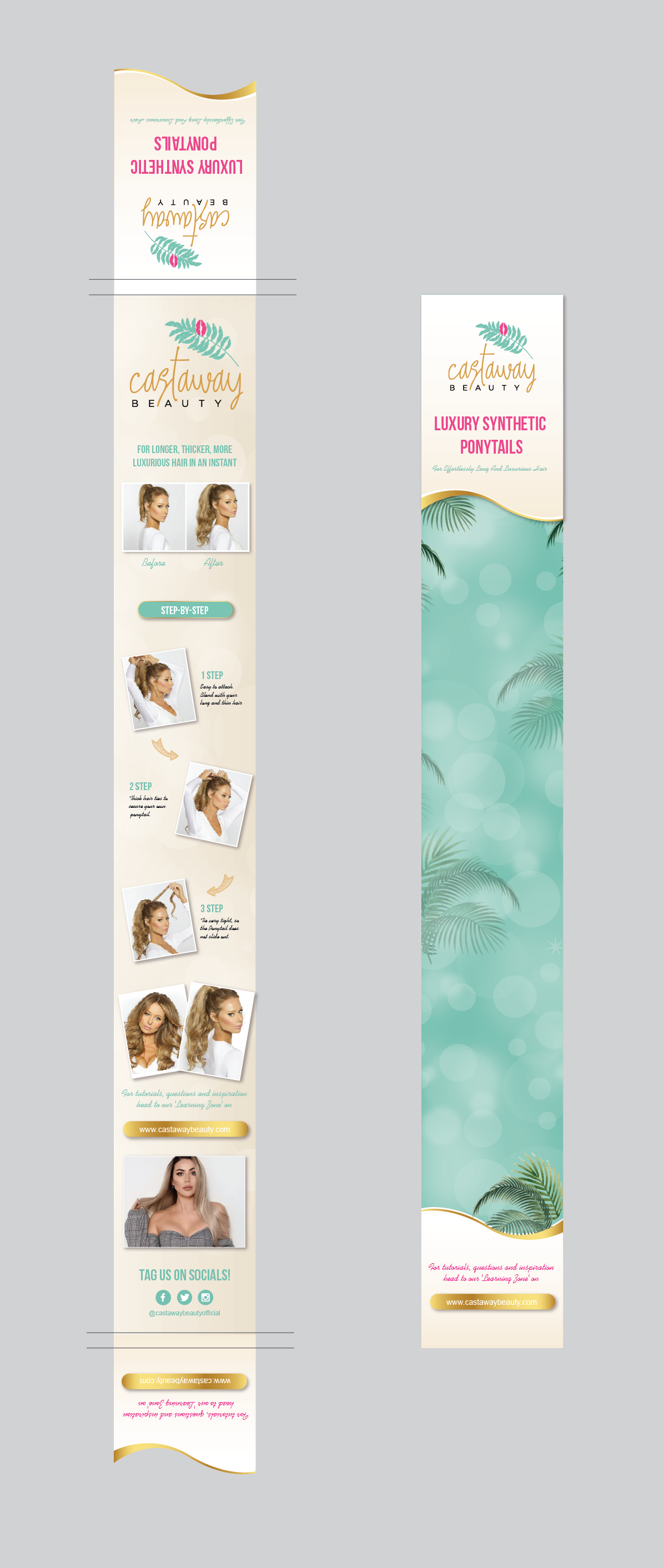 Flyer-Design von alex989 für CASTAWAYBEAUTY LIMITED | Design: #23967439