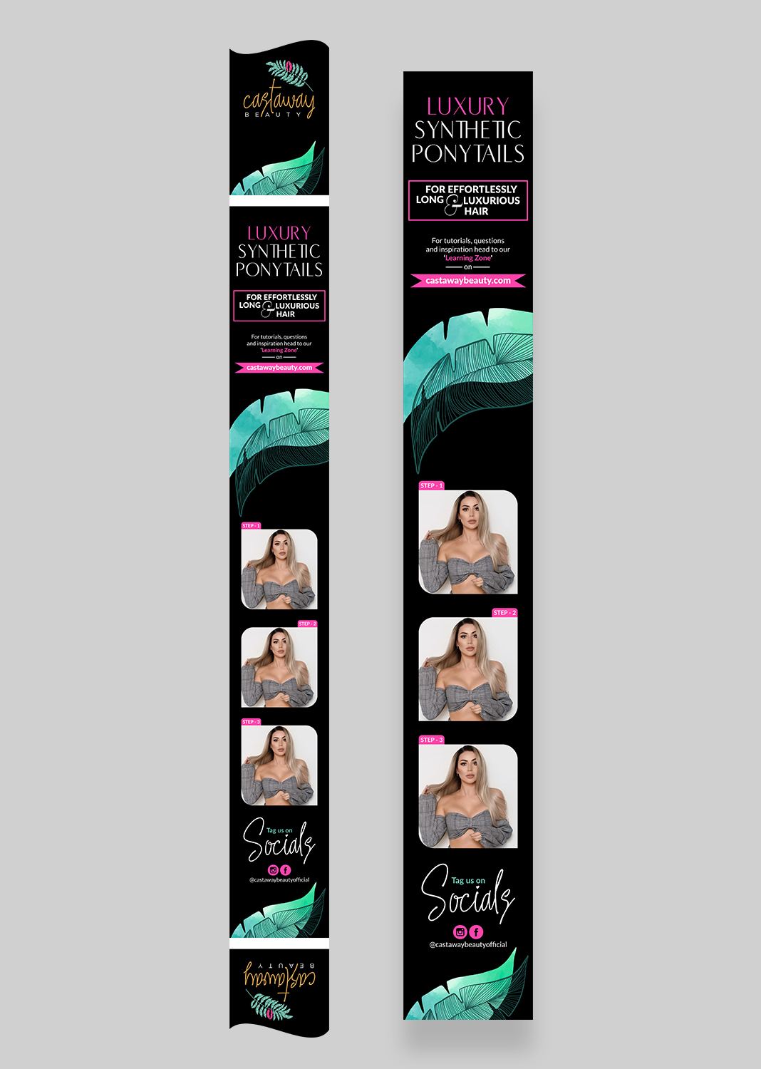 Flyer Design by Aurora:) for CASTAWAYBEAUTY LIMITED | Design #23978638