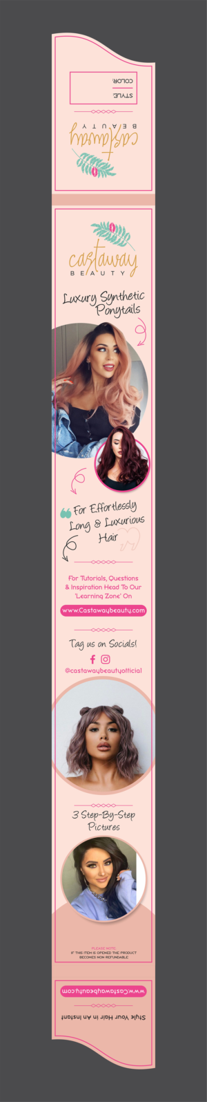 Flyer Design by Pranav Creative Graphic for CASTAWAYBEAUTY LIMITED | Design #23964035