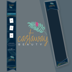 900mm double sided Card Ponytail Insert for hair | Diseño de Flyer por Nadz10