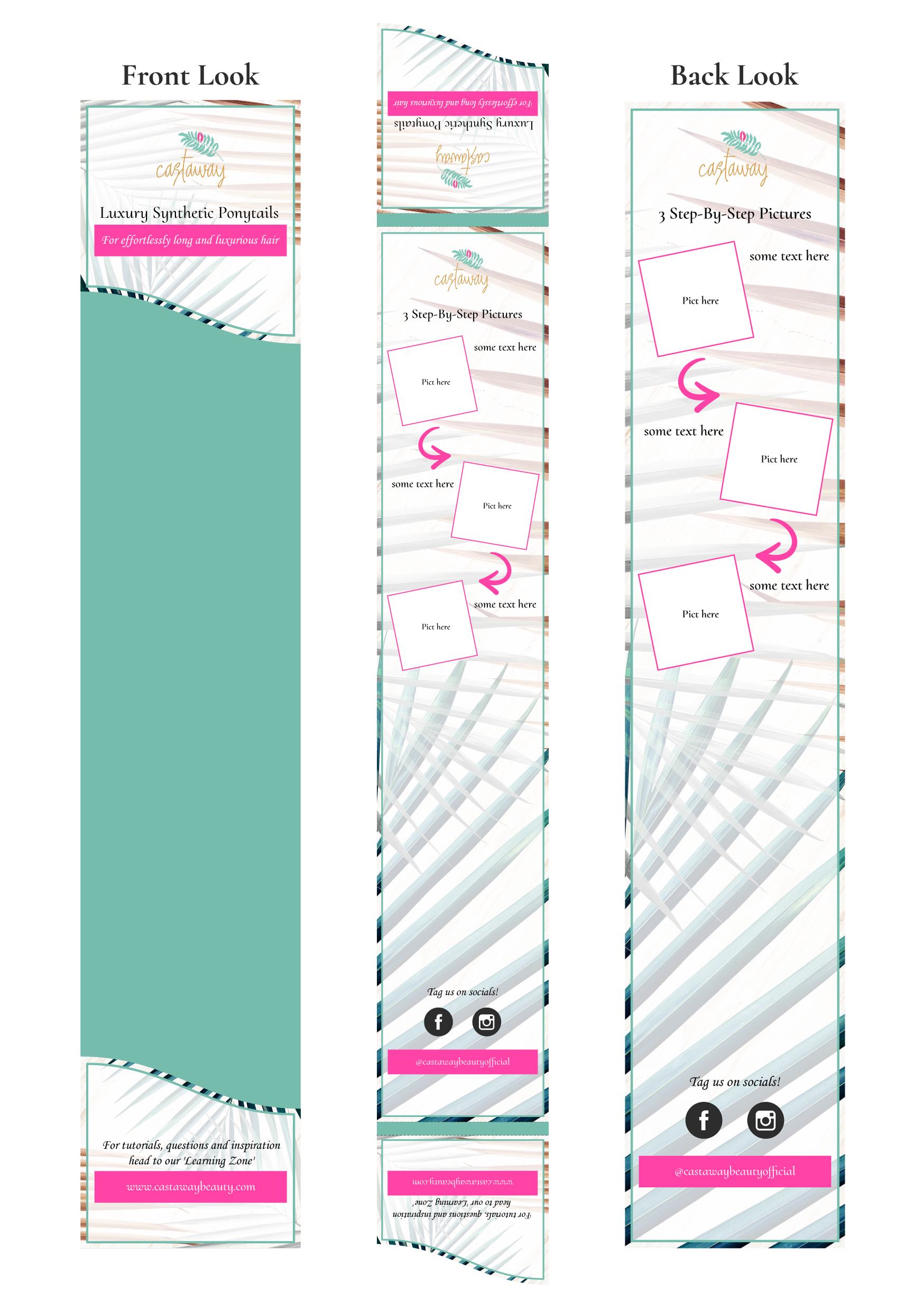 Design de Flyer par Regina Su pour CASTAWAYBEAUTY LIMITED | Design #23973543