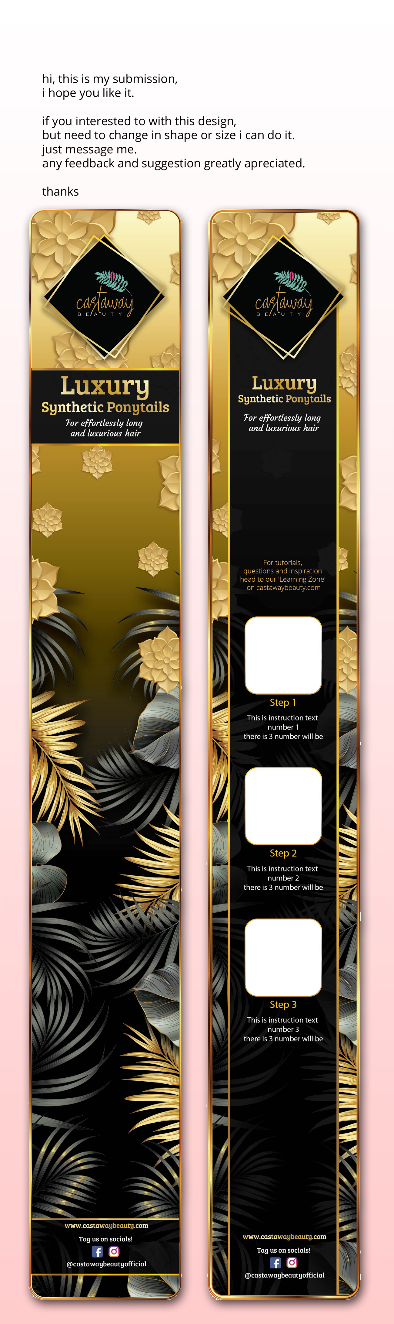 Flyer-Design von oasegrafis für CASTAWAYBEAUTY LIMITED | Design #23979970