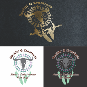 Rockin' G Creations           Native & Early American Crafts | Logo Design by Doddy.K.Insani