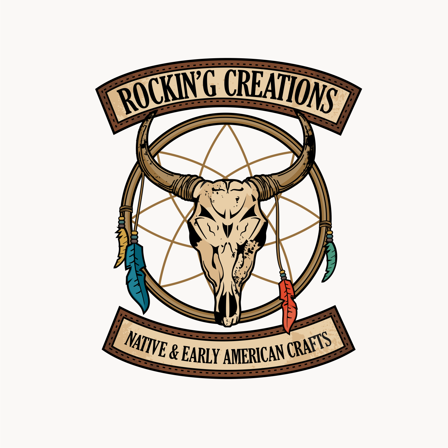 Logo Design by ThiagoB for Rockin G Creations | Design #23965220