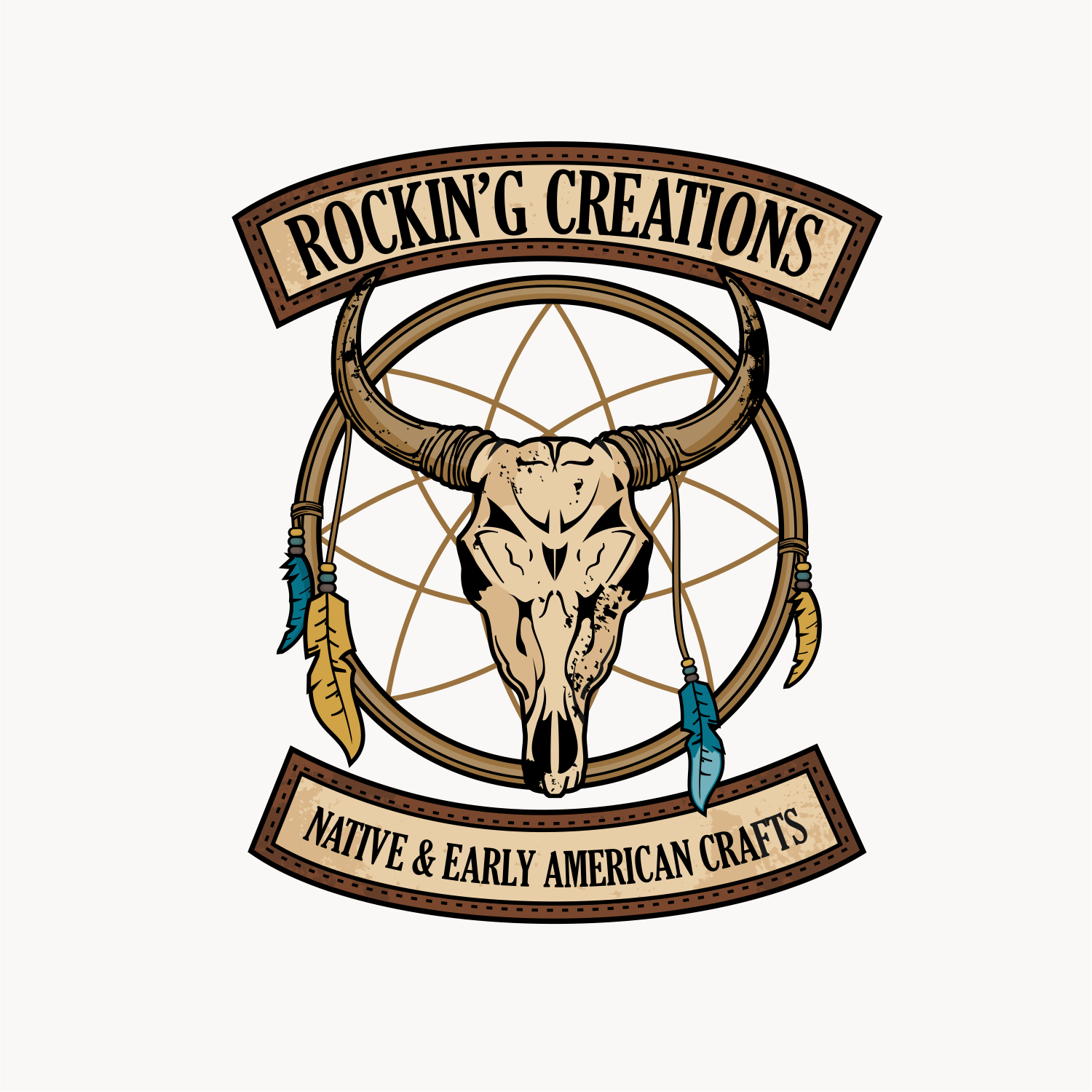 Logo Design by ThiagoB for Rockin G Creations | Design #23965221