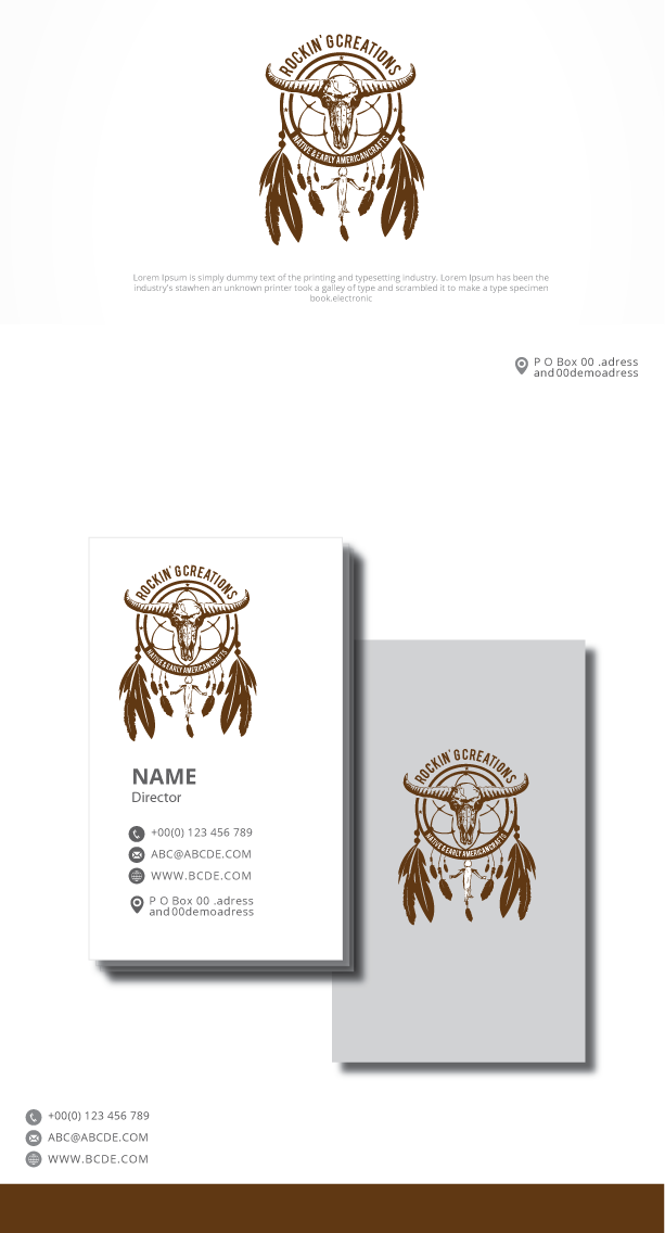 Logo Design by graphicevolution for Rockin G Creations | Design #23966313