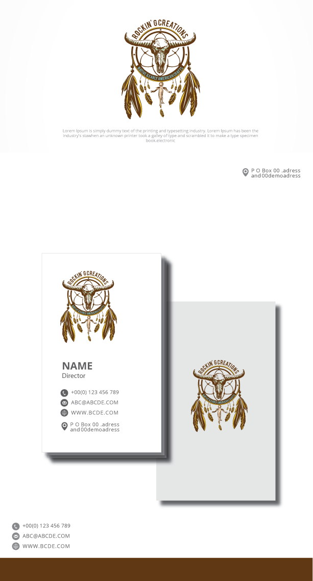 Logo Design by graphicevolution for Rockin G Creations | Design #23971655