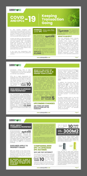 Infographic Design by Graphic Guy for Carbon Profile Ltd | Design #24005580