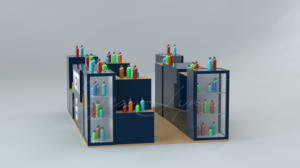 Diseño de Stand de Feria por ejcx para este proyecto | Diseño: #23995446