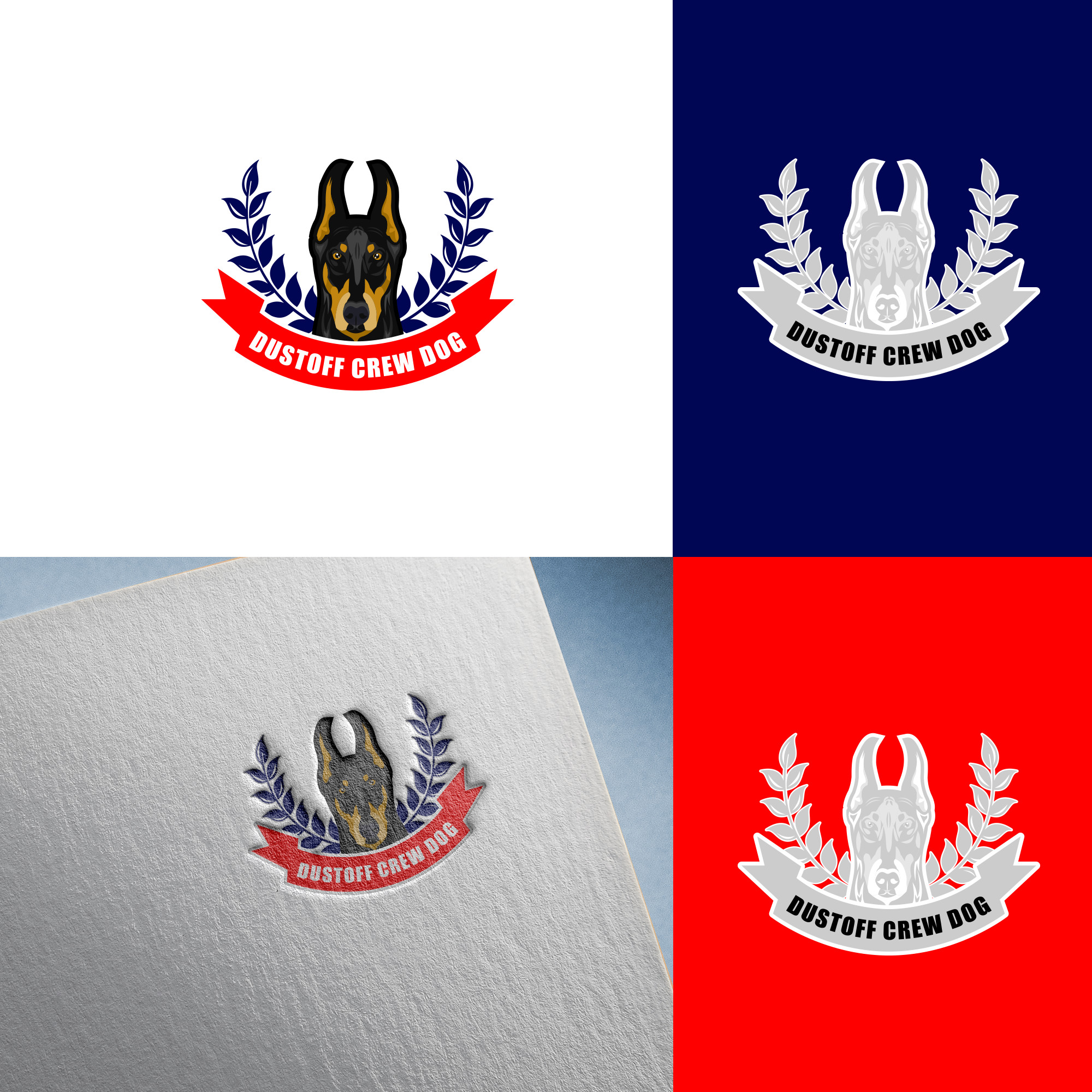 Logo Design by MarkazAlrusumatOfficial for Crewdog company  | Design #23997529