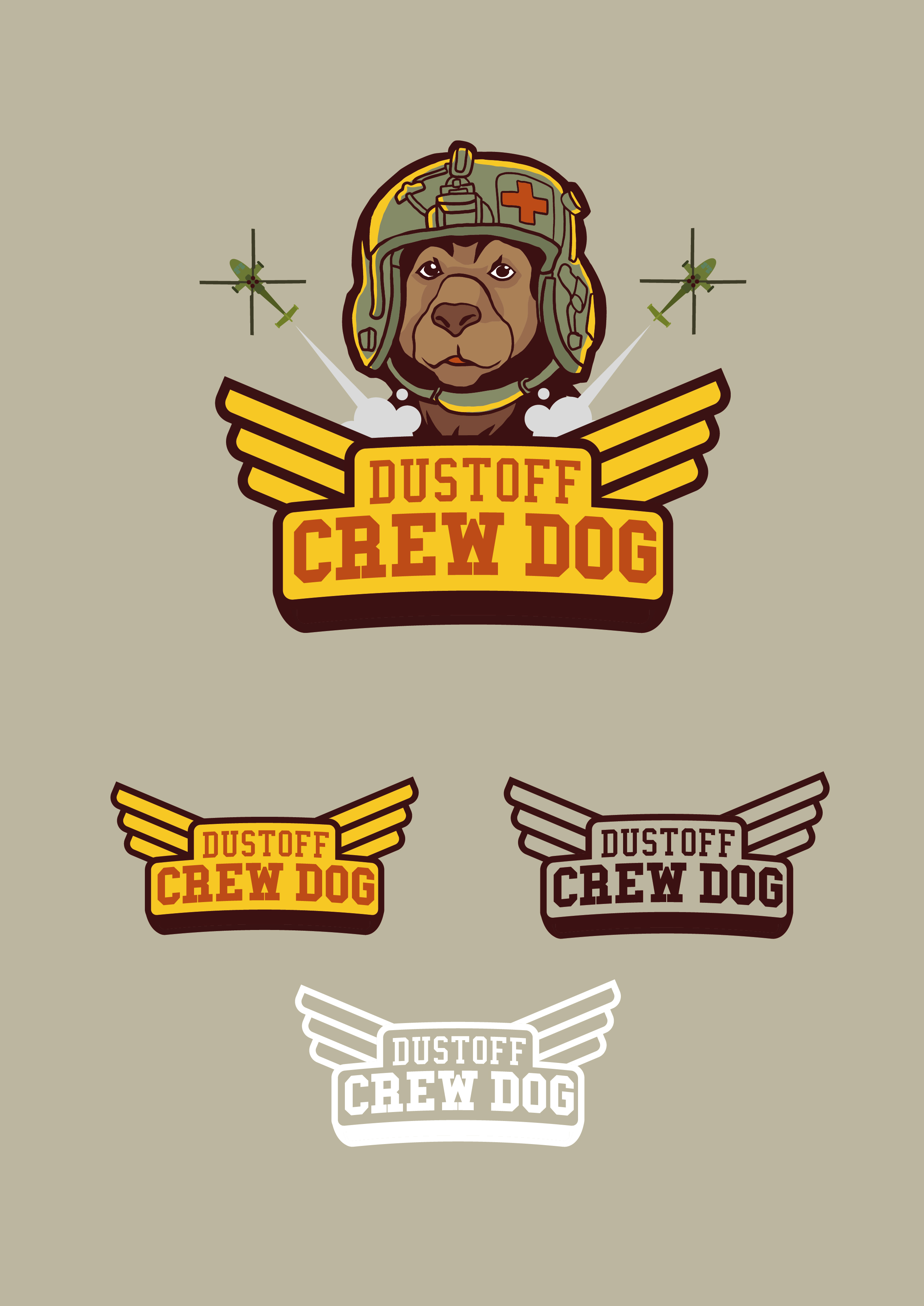 Logo-Design von Nublan Ameram für Crewdog company  | Design #23963707