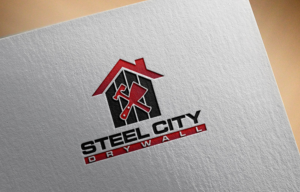 Steel City Drywall | Diseño de Logo por Kim Ji