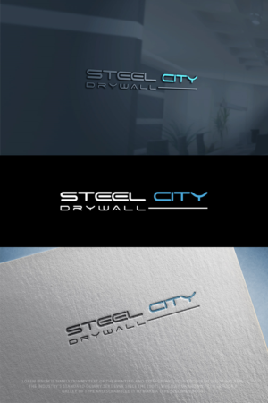 Steel City Drywall | Logo Design by GoodTimes$$$
