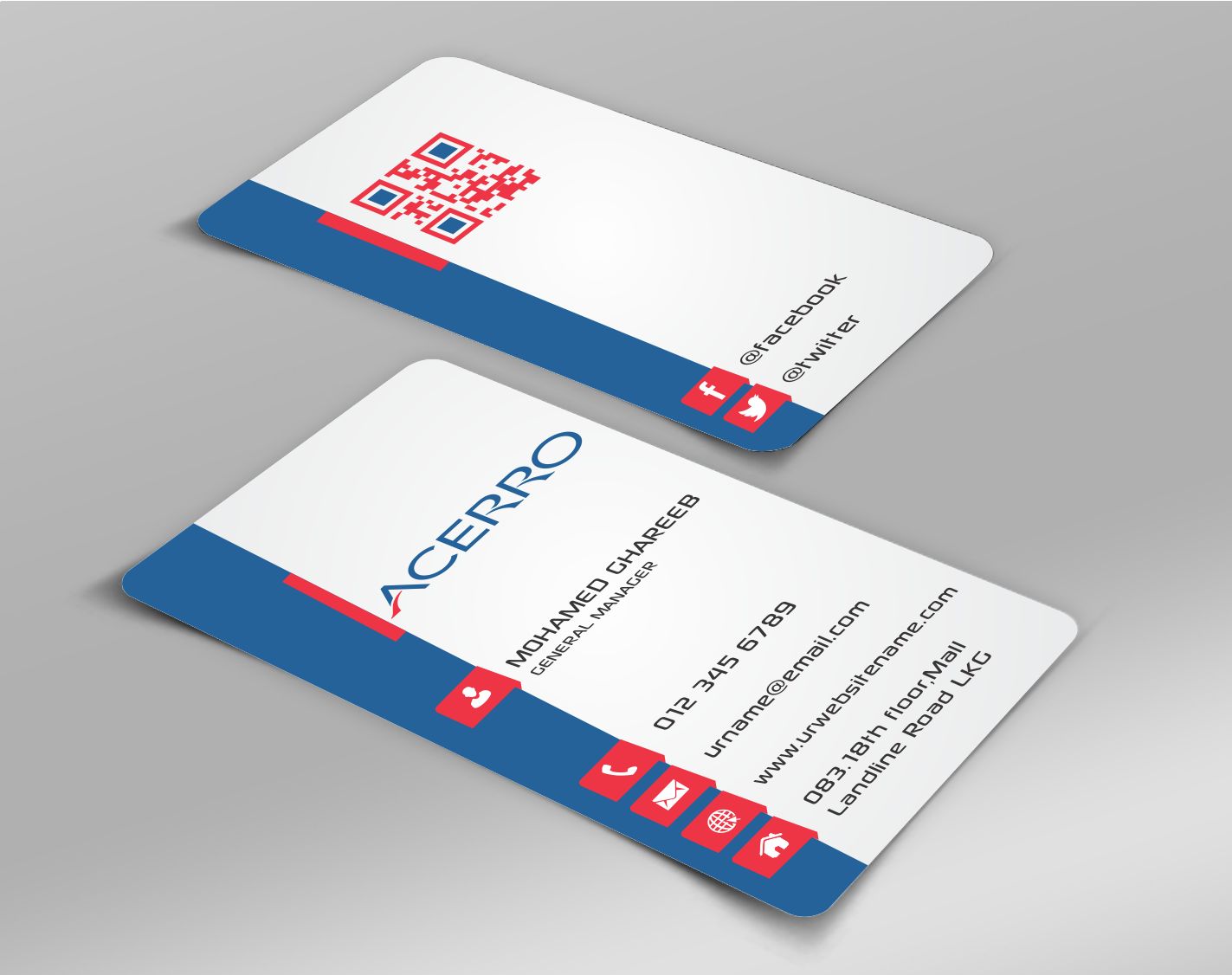 Visitenkarten-Design von AwsomeD für dieses Projekt | Design #2998928