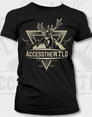 Vintage or retro hunting/outdoors shirt | Design de T-shirt par Jonya