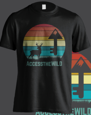 T-shirt Design by rickyadri for RJCM LLC dba accesstheWILD  | Design: #23967894