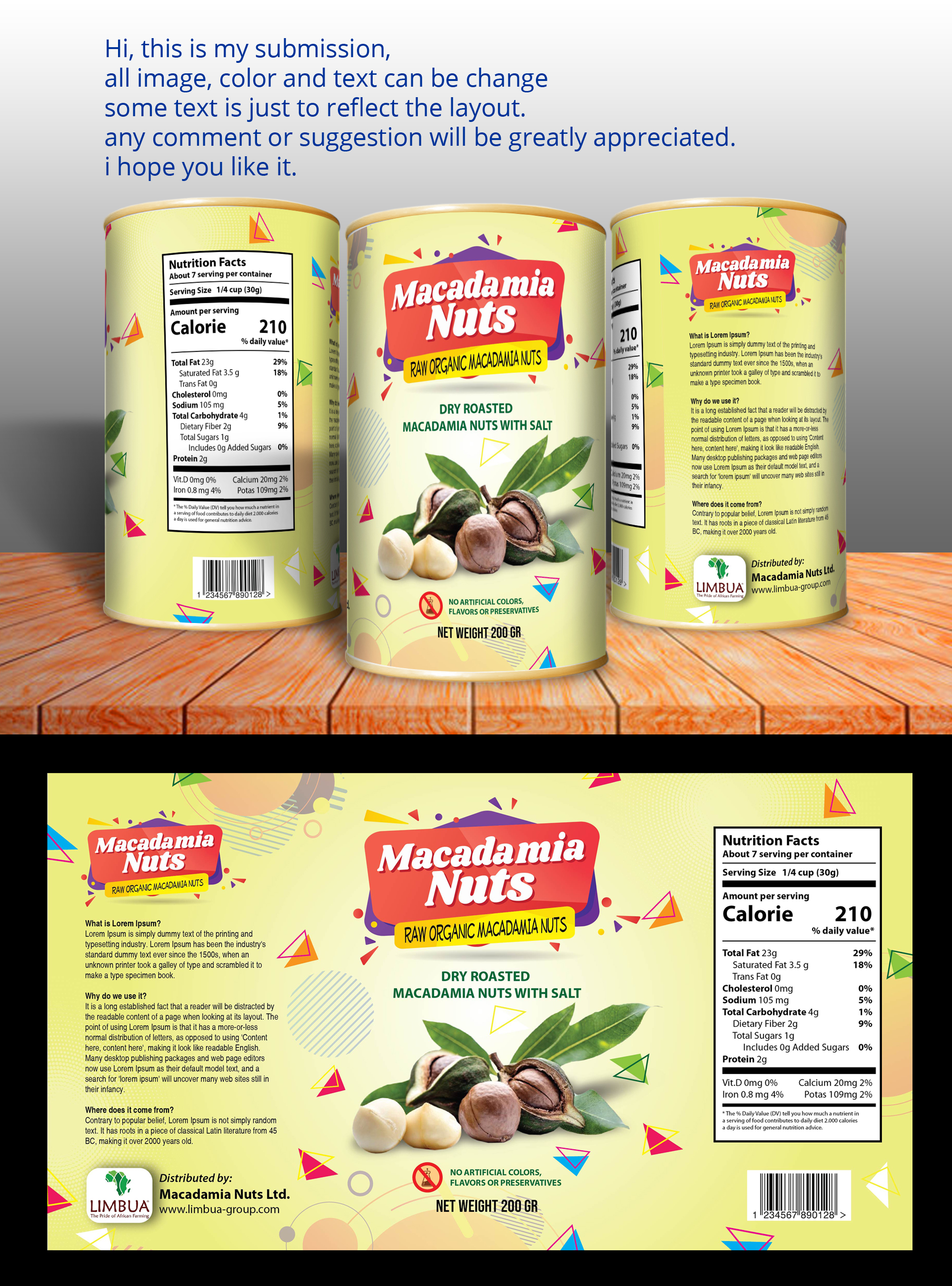 Packaging Design by oasegrafis for this project | Design #23978859