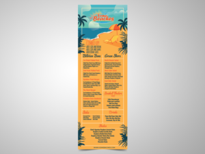 Digital Menu Board for Restaurant | Schilder-Design von Priyo Subarkah