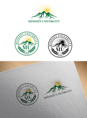 Mindset University | Logo Design by Amethystica