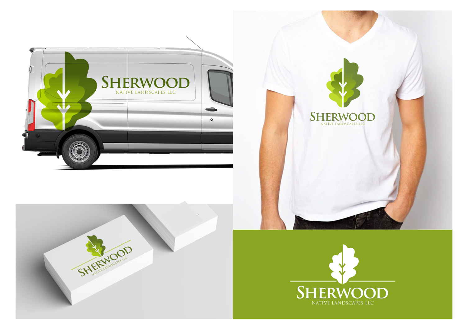 Diseño de Logo por Stobart Creative para Sherwood Native Landscapes LLC | Diseño #23989664