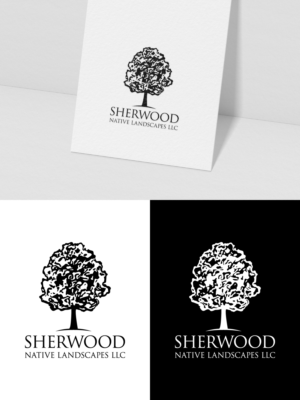 Sherwood Native Landscapes LLC | Logo Design by ACK Design