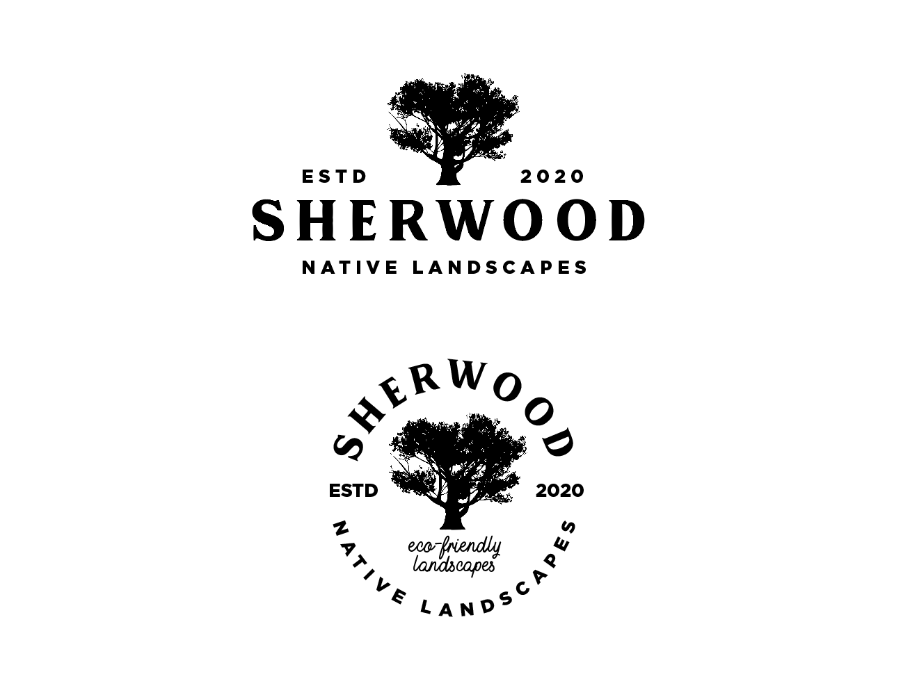 Logo Design by wonderland for Sherwood Native Landscapes LLC | Design #23975687