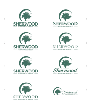 Sherwood Native Landscapes LLC | Logo Design by designbysy