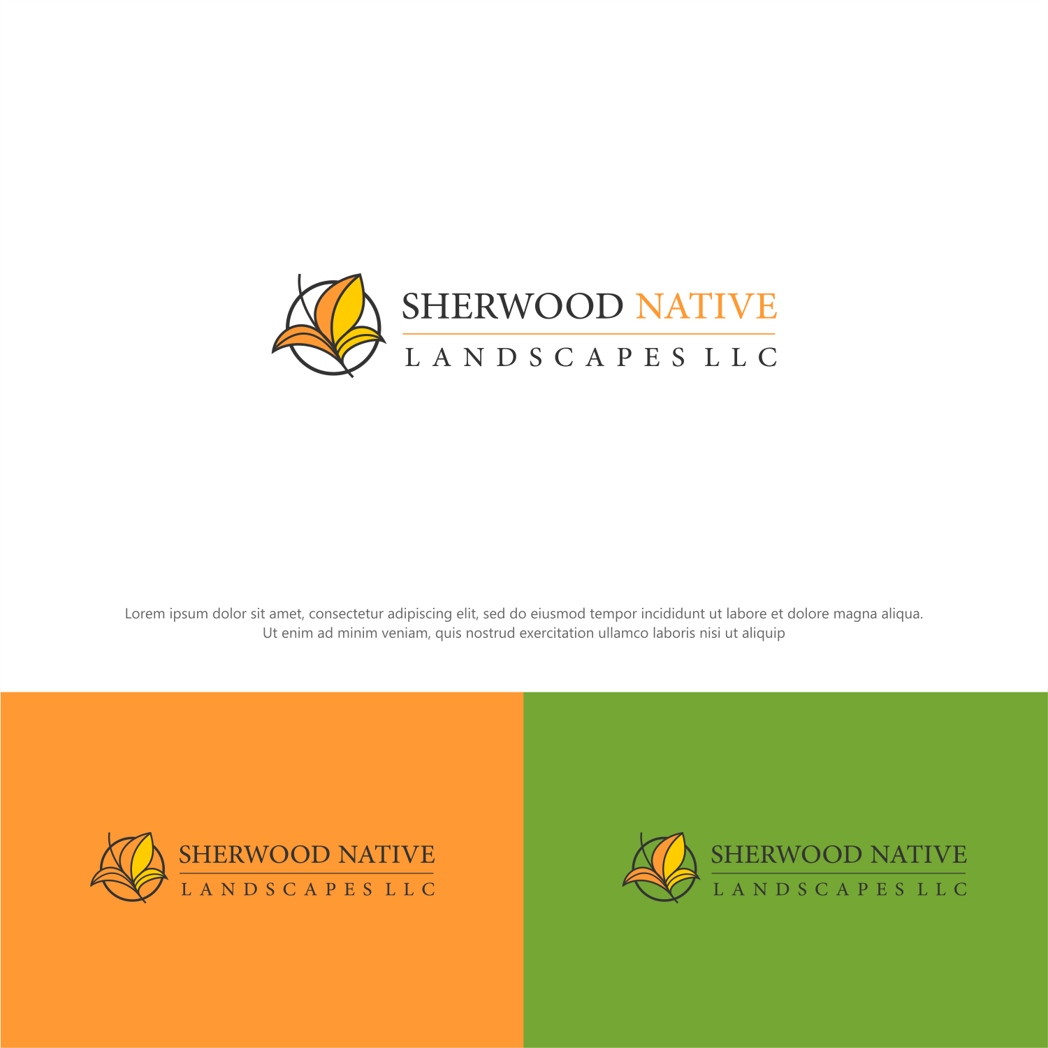 Logo-Design von ThiagoB für Sherwood Native Landscapes LLC | Design #23979781
